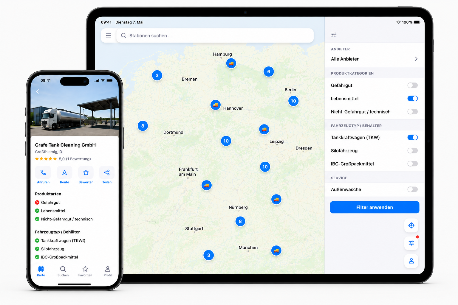 BulkRadar App Vorschau